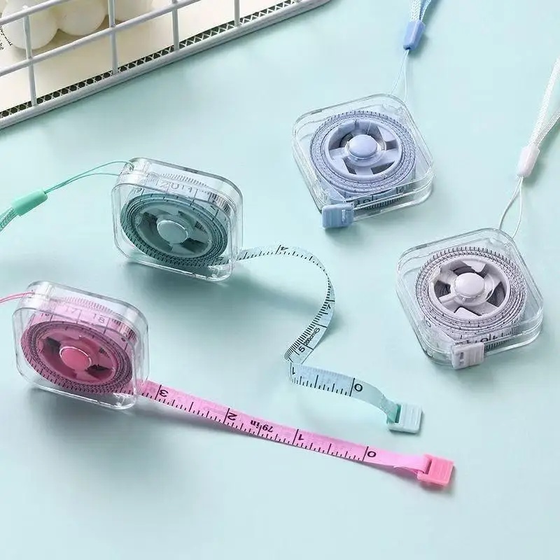 Tape Measure - Kawaii Macaron Kleur Mini Meetlint, Zakformaat