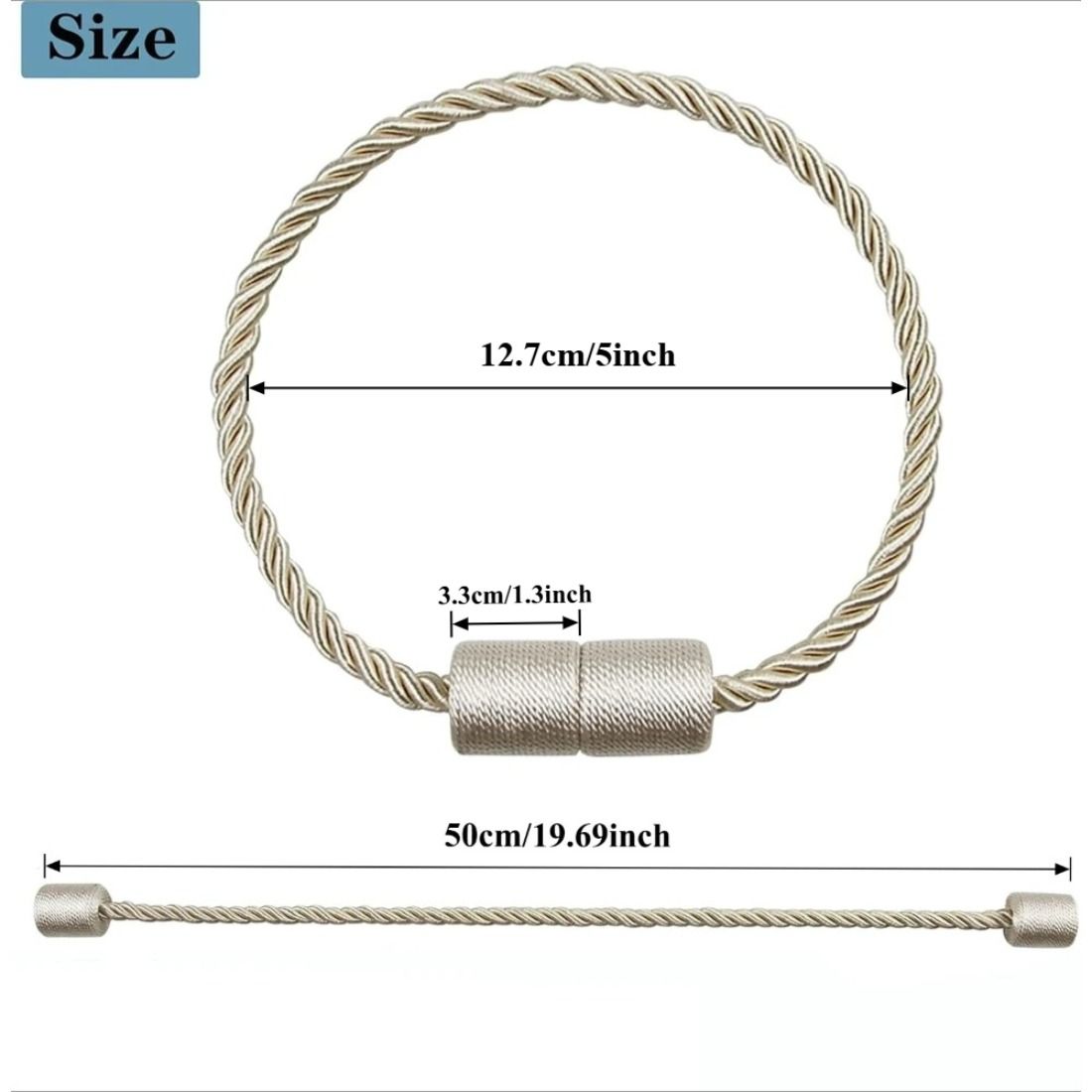 2 stuks sterke magnetische gor - Curtain Rods recensie en prijs