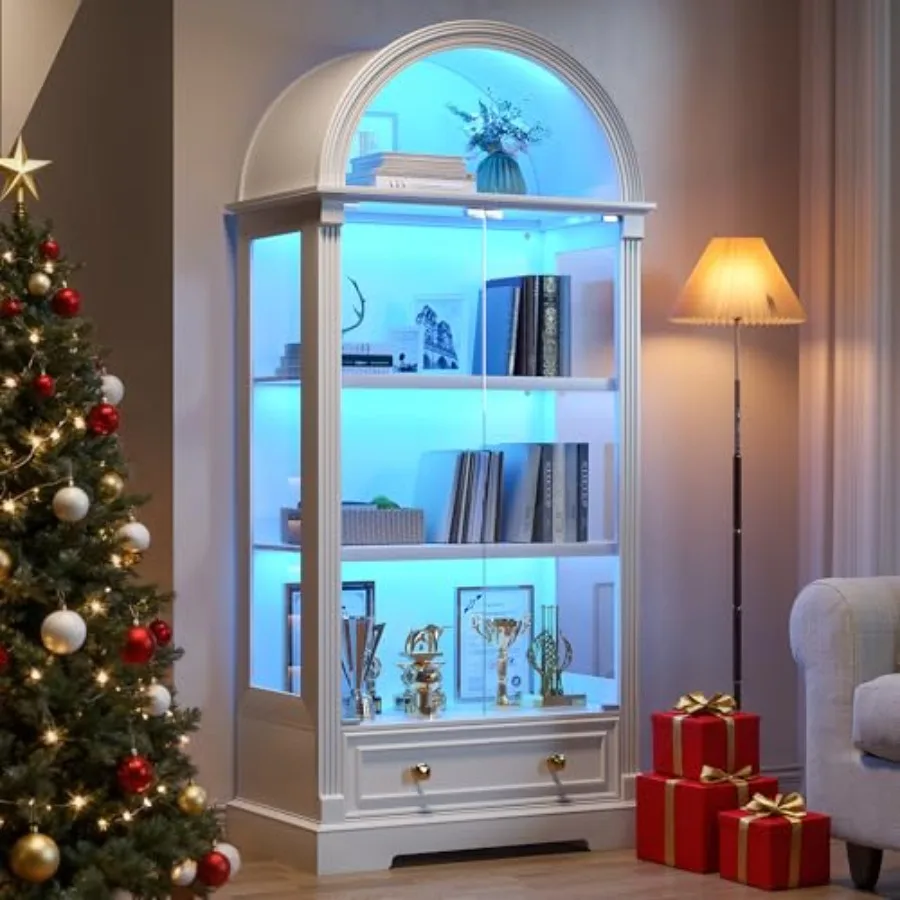 Vitrinekast met glazen deuren  - Cabinet Hinges recensie en prijs