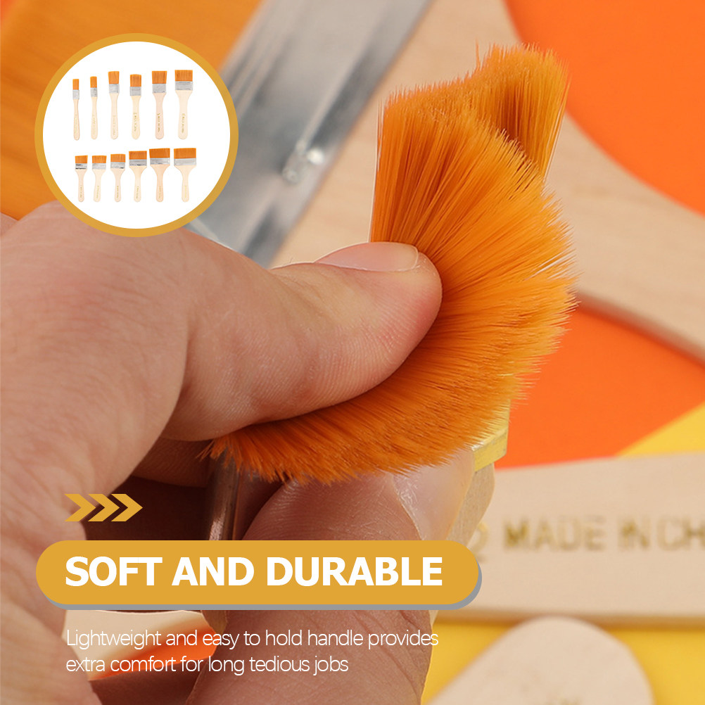 12-delige set platte verfkwast - Home Improvement Fence recensie en prijs