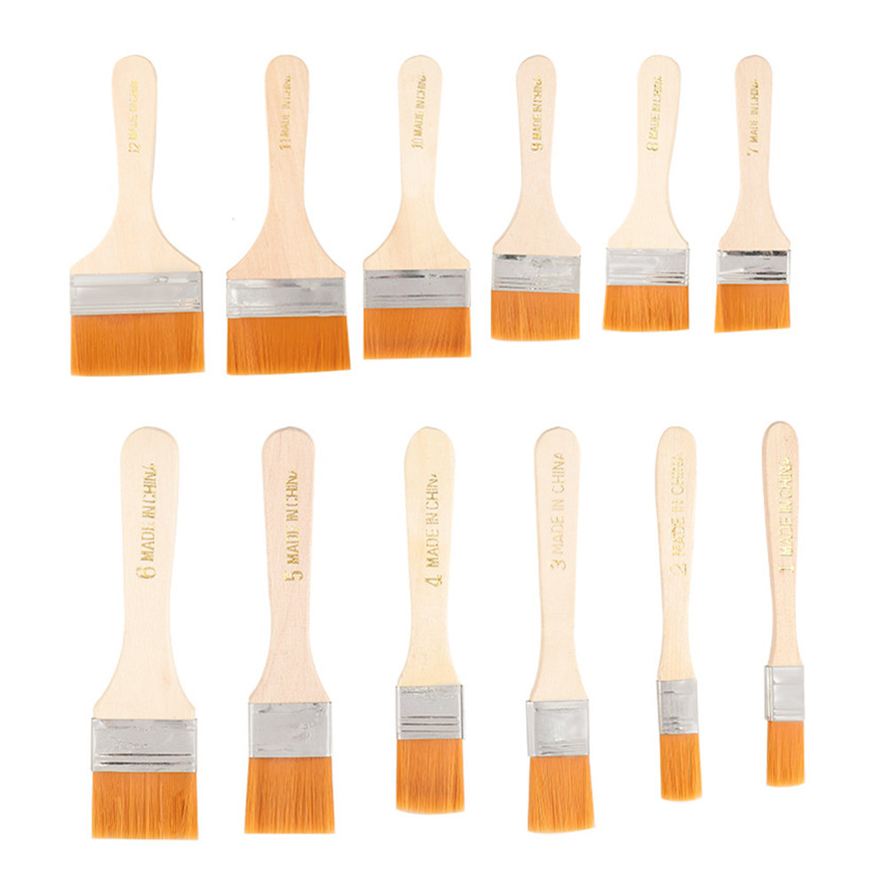 12-delige set platte verfkwast - Home Improvement Fence recensie en prijs