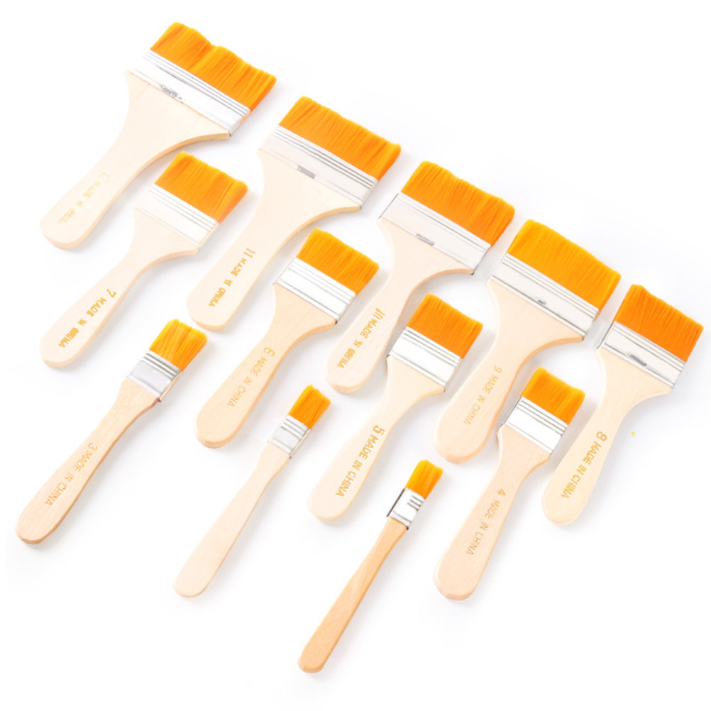 12-delige set platte verfkwast - Home Improvement Fence recensie en prijs