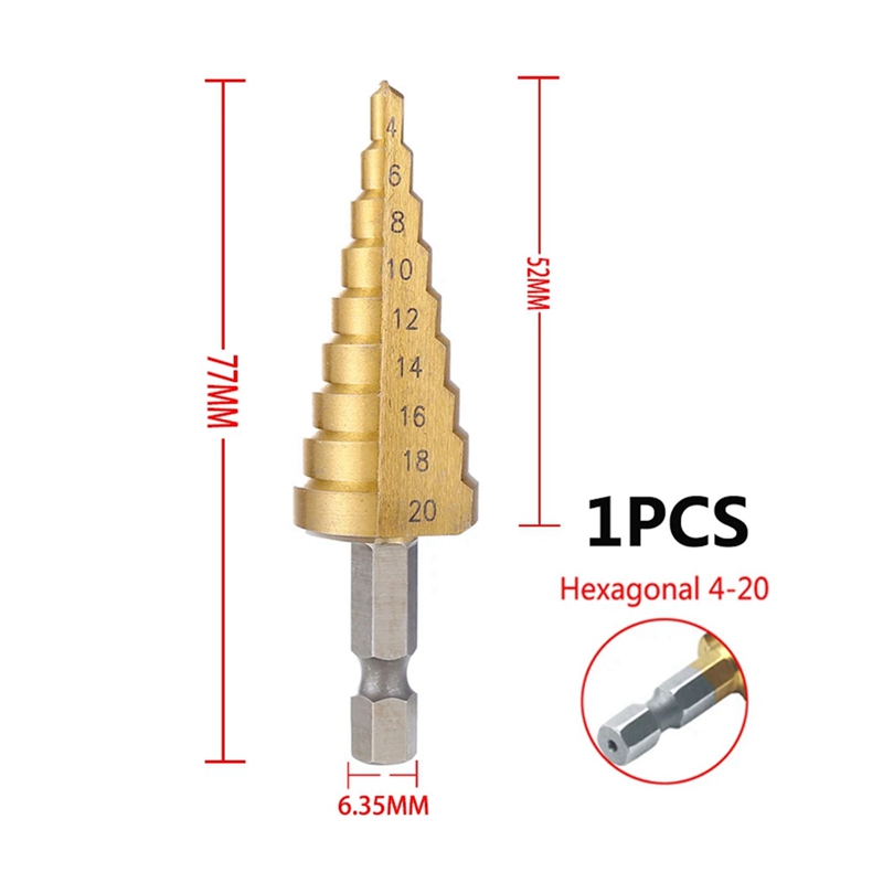4-20mm HSS Rechte Groef Stapbo - Drill Bits recensie en prijs