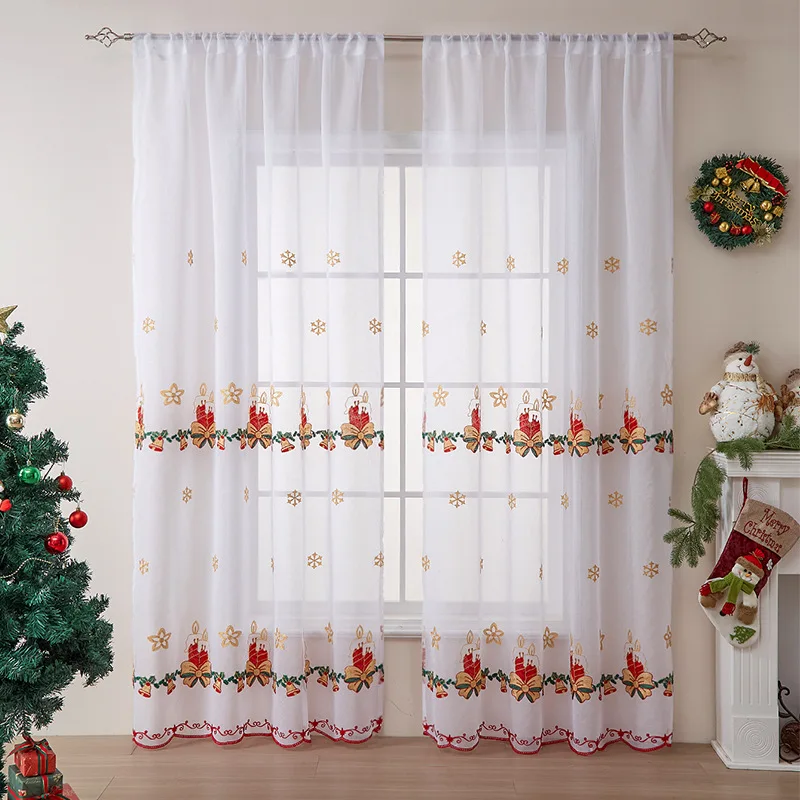 Kerstgordijn Amerikaanse stijl - Curtain Rods recensie en prijs