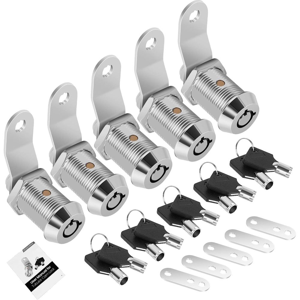 5-pack kastsloten met sleutels - Door Lock recensie en prijs