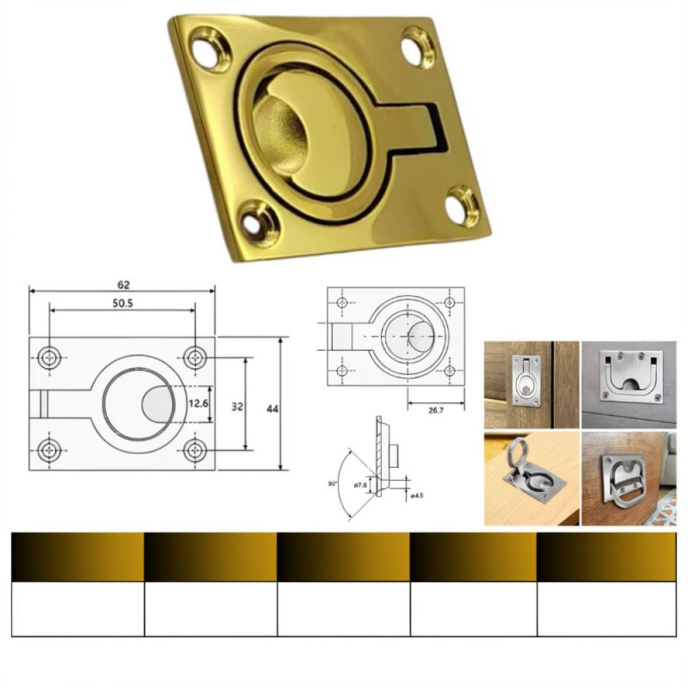 Roestvrijstalen 316 inbouw rin - Door Handle recensie en prijs
