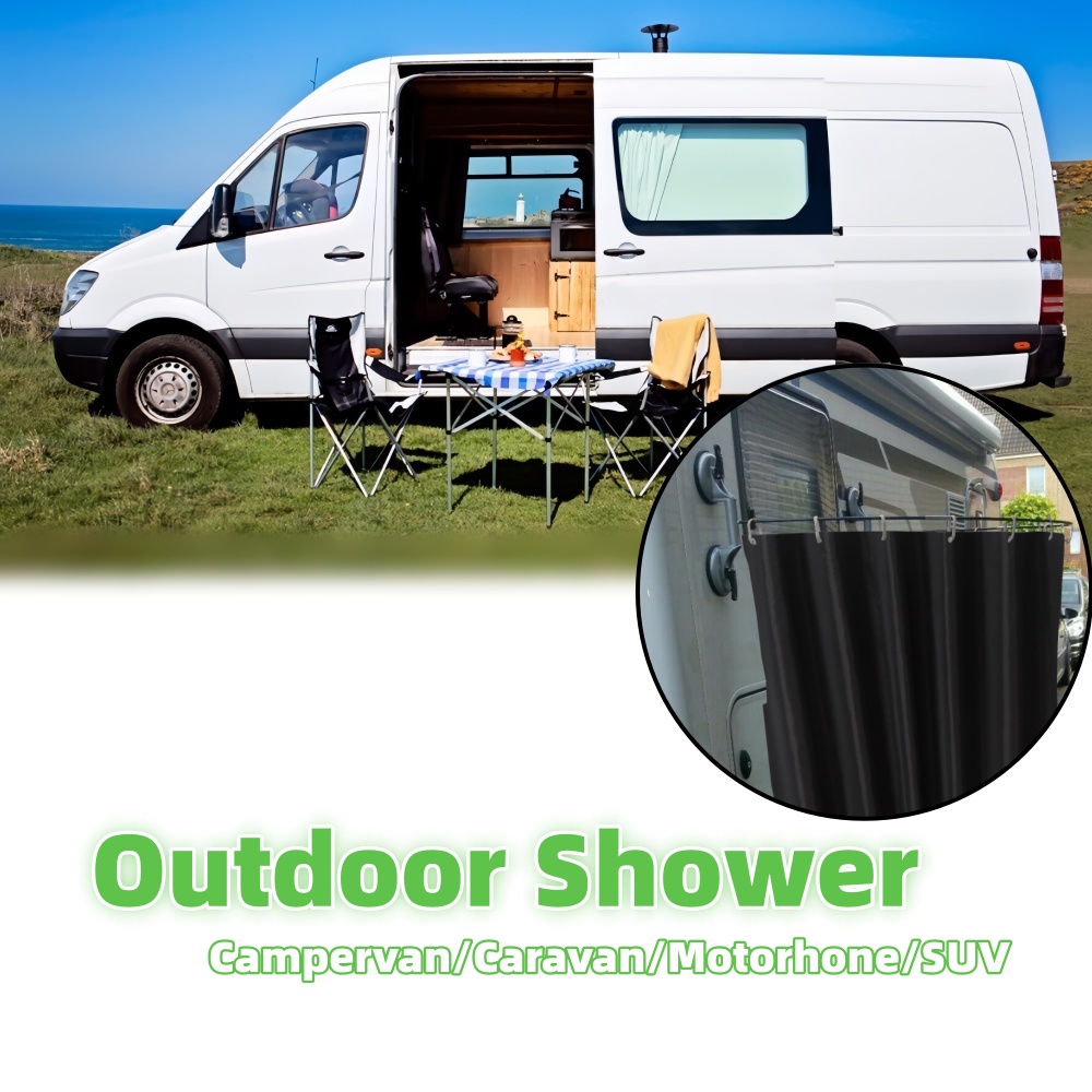 Outdoor Camping Douchegordijn  - Curtain Rods recensie en prijs